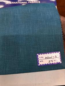 Tela de Lino y Polialgodón de 58 Pulgadas de Ancho de la Marca Ninja, Tela Tejida Suave y Duradera para Camisas y Vestidos de Niña para Bodas - Product Image 4