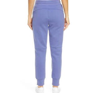 Pantalones Deportivos de Cintura Alta con Cordón Ajustable para Mujer, Color Sólido, para Correr, Trotar, Estilo Urbano, Invierno, 100% Algodón - Product Image 5