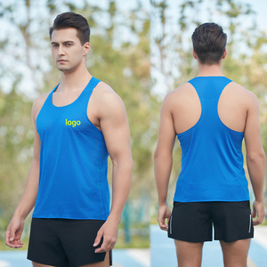 Ropa deportiva personalizada para hombre, camiseta sin mangas de entrenamiento, ropa deportiva transpirable para gimnasio, chalecos de punto en tallas grandes, chaleco de gimnasio, camisetas sin mangas de gran tamaño para hombre - Product Image 3