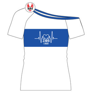 Zeta Phi Beta Soror chemise à épaules dénudées t-shirts grecs sur mesure ZPB sororité broderie femmes coton Jersey t-shirts T-Shirts - Product Image 4