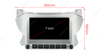 Lecteur multimédia automobile Android MEKEDE, autoradio, navigation, 7 pouces pour Suzuki Alto 2009-2016