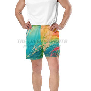 Pantalones Cortos Deportivos de Malla para Hombre, Diseño Personalizado a Precio de Fábrica, los Más Vendidos - Product Image 4