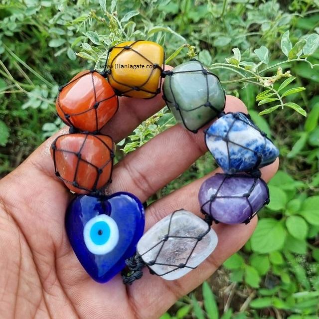 Seven Chakra With Evil Eyes