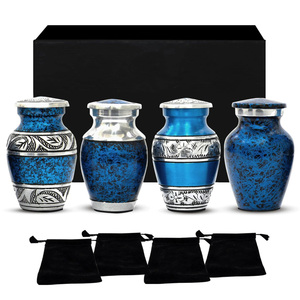 Elegant Luxury Classic <b>Keepsake</b> Urn High-Class Memorial for Human & <b>Pet</b> <b>Ashes</b> for Family Tribute & Funeral - Product Image 5
