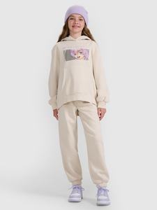 ชุดวอร์มแบบสวมหัวมีฮู้ดของเด็กผู้หญิงชุดวอร์มแบบสวมหัวแบบลำลองระบายอากาศได้ดีคุณภาพระดับพรีเมียม - Product Image 2