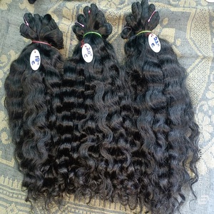 Extensions de cheveux humains naturels indiens bouclés vierges Remy Bundles bon marché avec couleur originale résistante aux chutes, douce et brillante - Product Image 3