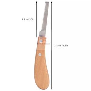 Couteau à sabot maréchal-ferrant en acier de qualité supérieure Couteaux à sabot personnalisés - Product Image 5