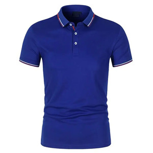 Dernière mode de chemise polos pour hommes chemise polo t-shirts hommes vêtements pas cher prix impression conceptions Premium personnalisé à manches courtes - Product Image 1