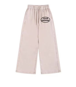 Conjunto de pantalones de chándal y Sudadera con capucha para hombre, 100% de algodón, Jersey Vintage con capucha, ropa de calle de peso pesado, chándal acampanado - Product Image 4