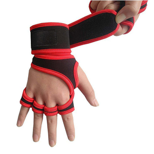 Guantes de levantamiento de pesas con diseño de ajuste ajustable y Palma de agarre duradera para rendimiento de entrenamiento de gimnasia - Product Image 2
