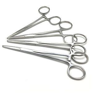 Pinzas manuales de acero inoxidable, tijeras, portaagujas, proveedor directo de fábrica, portaagujas para instrumentos médicos en MOQ bajo - Product Image 5