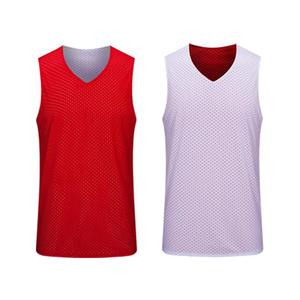Servicio OEM, Camiseta de Baloncesto Reversible para Entrenamiento, Ropa Deportiva para Equipos, Antibacteriana, Sin Mangas, para Todas las Temporadas - Product Image 1