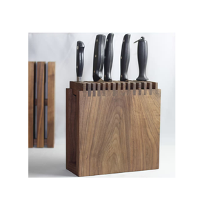 Ustensiles de cuisine Ensemble de blocs de couteaux en bois d'acacia nouveau design logo personnalisé Porte-couteau en bois pour la cuisine à domicile - Product Image 1