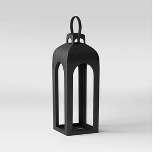 Recubrimiento en polvo de linterna de vela de Metal con acabado de cobre marroquí de alta calidad para el hogar, boda, decoración de Navidad - Product Image 5