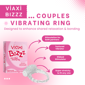 Viaxi BIZZZ Silicone Body <b>Massage</b> Ring | Wireless Remote Control Flexible Relaxation <b>Tool</b> for Handheld Use Lightweight Personal - Product Image 4