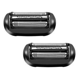 Tête de rasoir électrique de remplacement compatible pour rasoirs série 56, double lame pour le corps et le visage, idéale pour les applications en camping-car - Product Image 1