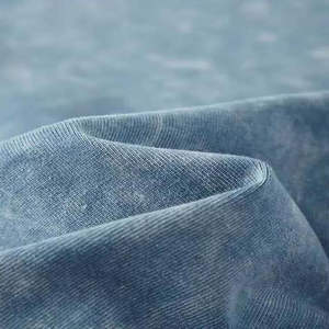 T-shirt en tricot surdimensionné pour homme, style hip-hop, délavé à l'acide, 100% coton - Haute qualité, prix bas, vente en gros, OEM - Product Image 4