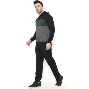 Chándal Informal con Capucha para Hombre, Ropa de Entrenamiento de Invierno, Cómodo, con Cremallera, de Moda, Ajuste Regular, Algodón Sólido - Product Image 5
