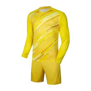 Nuevo Uniforme de Portero de Fútbol Personalizado de Alta Calidad al por Mayor, Impresión Digital, Transpirable, Unisex, 100% Poliéster, Secado Rápido - Product Image 1