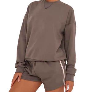 ชุดออกกำลังกายกางเกงขายาวมีฮู้ดสำหรับผู้หญิงชุดวอร์มกันลมระบายอากาศได้ดีชุดออกกำลังกายสำหรับผู้หญิง - Product Image 4