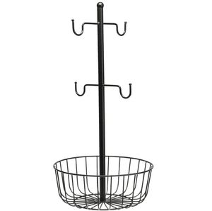 Black Steel Mug Stand Best Design Coffee Mug Holder for Home Kitchenware Hotel <b>Tabletop</b> Kitchen Counter Made in India Wholesale - Product Image 3