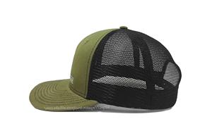 Gorras Trucker con Logotipo Bordado 2D, Ropa Deportiva Unisex, Gorra Verde de Malla Ajustable, 100% Algodón, Moda para Exteriores - Product Image 3