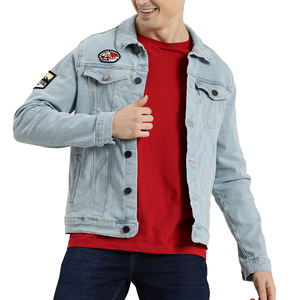 แจ็กเก็ตยีนส์ไซส์ใหญ่สำหรับผู้ชายเสื้อผ้าฤดูหนาวแฟชั่นใหม่ - Product Image 3