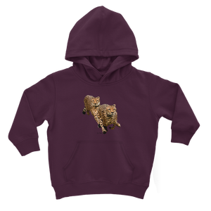 Sweat à capuche classique pour enfants avec motif animalier tricoté des frères Cheetah - Product Image 3