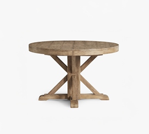Table à manger en bois de Suar acajou teck de couleur naturelle de haute qualité meubles modernes et de luxe en bois massif Durable 270811 - Product Image 2