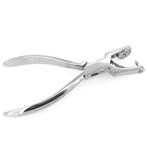 Ainsworth Manual Rubber Dam Punch Alicates Precio bajo Endodoncia Instrumentos dentales Fórceps para instrumentos quirúrgicos Base - Product Image 3