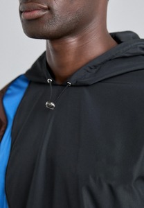 แจ็กเก็ตกันลมกันน้ำสำหรับผู้ชาย, แจ็กเก็ตกันฝนมีฮู้ดแบบใหม่มีซิปไนลอนกันน้ำสำหรับใช้งานกลางแจ้ง - Product Image 4