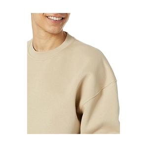 <b>Men's</b> Stylish Solid Color 100% Cotton Fleece Crewneck Sweatshirt New Collection Knitted Pullover Casual Lining Best Price - Product Image 3