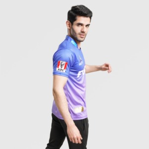 Multan Sultans Breathable Away Kit <b>T</b>-<b>Shirt</b> <b>Polyester</b> Short Sports Wear XL Size Summer Sublimation Printed Techniques Number - Product Image 2