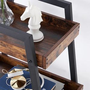 New unique design metal & wood <b>storage</b> shelving <b>rack</b> bulk quantity wholesale for home hotels and restaurant <b>kitchen</b> living room - Product Image 4