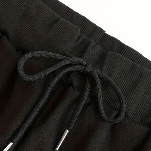 Venta al por mayor de chándal de algodón de corte regular de longitud completa para los hombres logotipo personalizado chándal conjunto de ropa deportiva de dos piezas entrenamiento gimnasio traje - Product Image 2