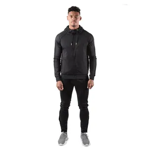 Custom logo high quality track suits men sport tracksuit latest fashion 2 piece sets sweatsuits for men