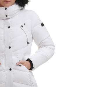 Chaquetas acolchadas al aire libre de moda de invierno transpirable de punto elegante para mujer al por mayor - Product Image 6