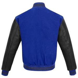 Venta al por mayor chaqueta universitaria en blanco personalizado bordado/Logotipo de impresión PU cuero Letterman/chaqueta de béisbol para hombres y mujeres - Product Image 3