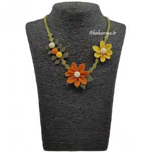 İğne Oyası Ülkü'nün Toplar Kolye Sonbahar Toplar Ve İğne Oyası Kolye Toplar Ve - Product Image 1