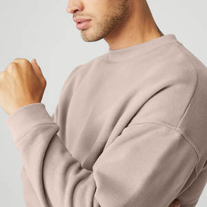 100% sweat à capuche pour hommes en molleton de coton avec manches raglan contrastées sweat-shirt coupe ample personnalisé vente en gros prix en vrac sweat-shirts - Product Image 4