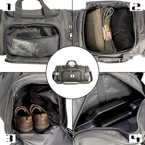 Bolsas de Viaje Deportivas de Poliéster, Tela Resistente, Correa Ajustable, Cierre de Cremallera, Opciones Personalizables, Solución de Almacenamiento Práctica para - Product Image 6