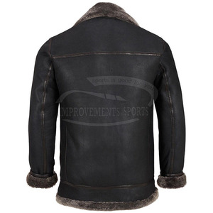 Chaqueta de Cuero para Hombre, Estilo Casual de Invierno 2024, Resistente al Viento, con Cierre Frontal, Cuello Alto, Piel de Vaca de Alta Calidad, Personalizable, el Mejor Producto - Product Image 2