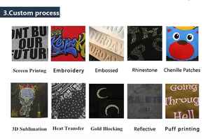 เสื้อยืดผู้ชายโอเวอร์ไซส์ลายกราฟิกทรงครอปเสื้อยืดแห้งเร็วผ้าฝ้าย100% พิมพ์ลายดีทีจีเสื้อยืดขายส่ง - Product Image 3