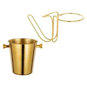 Elegante cubo de hielo de acero inoxidable con un acabado pulido elegante y perfecto para eventos formales a muy bajo precio - Product Image 4