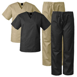 El Hospital Médico del Jogger del color sólido por encargo bate trajes uniformes con MOQ bajo para el desgaste del hospital - Product Image 2
