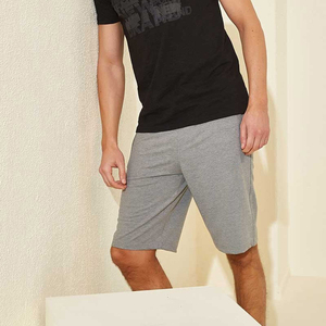 กางเกงขาสั้นออกกำลังกายบาสเก็ตบอลสำหรับผู้ชายกางเกงขาสั้นทรงหลวมขนาดใหญ่พิเศษโลโก้ออกแบบได้ตามต้องการ - Product Image 4