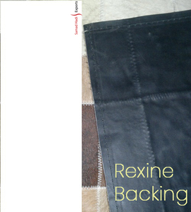 Tapis en coton tissé à la main motif géométrique conception de prière traditionnelle moderne pour l'exercice à domicile avec des cheveux en cuir de vachette - Product Image 4