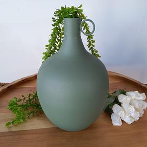 Florero de hierro decorativo para el hogar y el jardín con logotipo personalizado, nuevo jarrón de decoración de flores de mesa elegante para sala de estar - Product Image 3