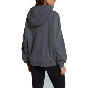 Vente en gros manches régulières Collection hiver hommes goutte épaule sweats à capuche à la mode confortable sweats à capuche 100% coton polaire - Product Image 3