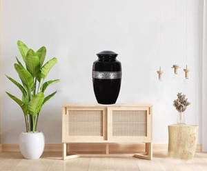 โกศเผาศพสำหรับขี้เถ้ามนุษย์ผู้ใหญ่เพศชายสำหรับผู้หญิงโกศอลูมิเนียมสลักลายสำหรับขี้เถ้ามนุษย์ - Product Image 6